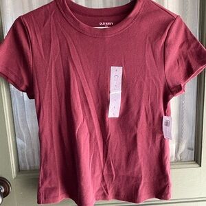 Old Navy Women's Burgundy Top